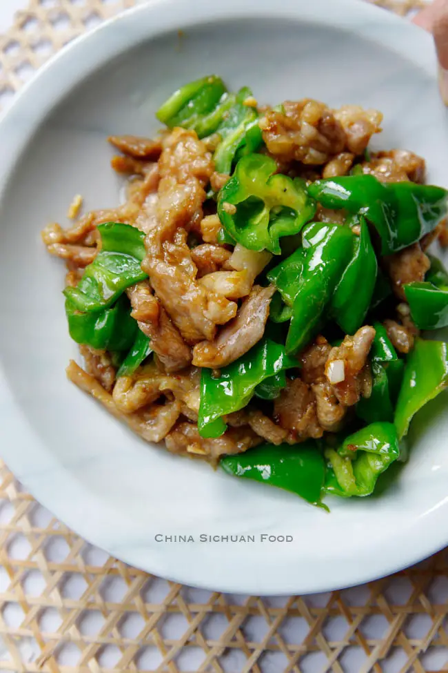 Spicy Pork and Pepper Stir Fry