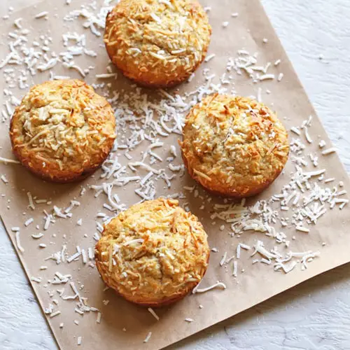 Coconut Banana Muffins