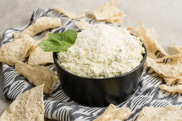 Keto Cheesy Artichoke Dip