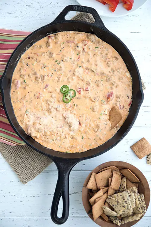 Keto Sausage Dip