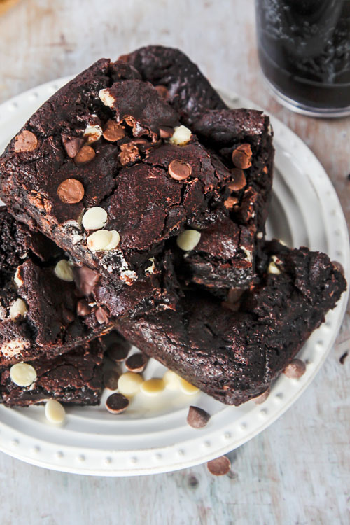 Triple Chocolate Keto Brownies