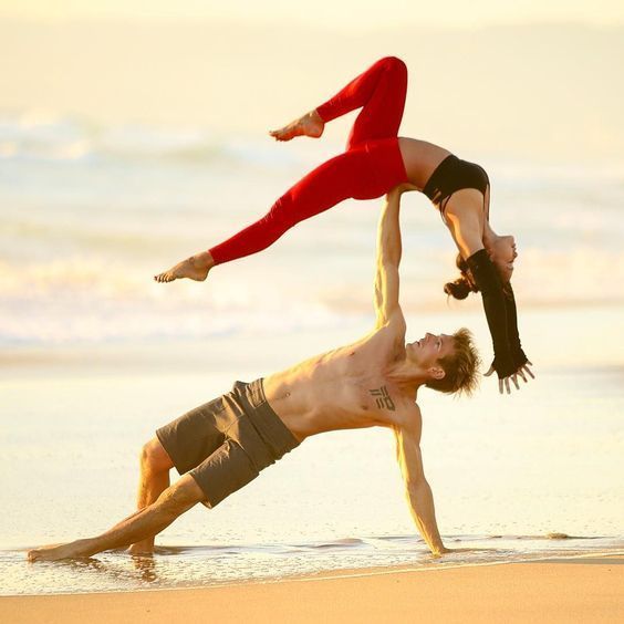 Looking for one of the top couple yoga poses to keep you and your partner on good terms