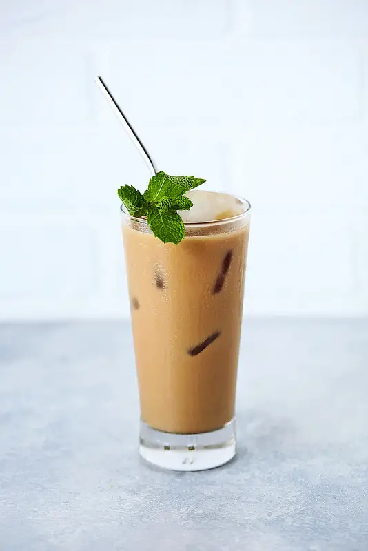 Keto Mint Mojito Iced Coffee