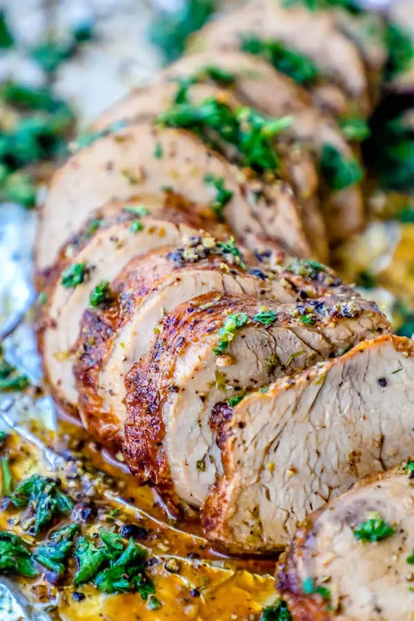 Butter Garlic Pork Tenderloin