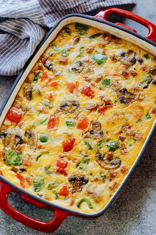 Baked Denver Omelet Breakfast Casserole