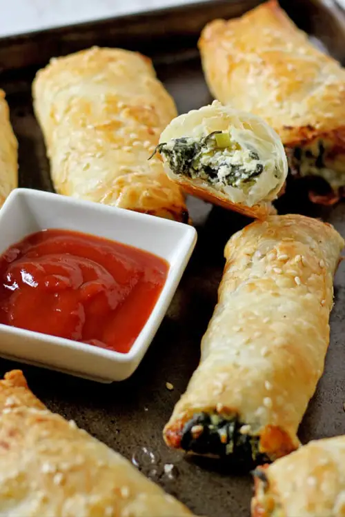 Spinach and Ricotta Rolls