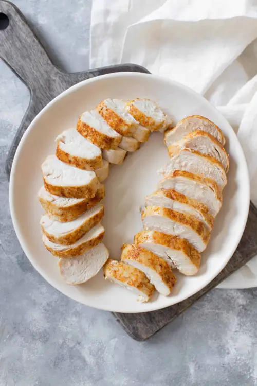 Basic air fryer chicken breasts