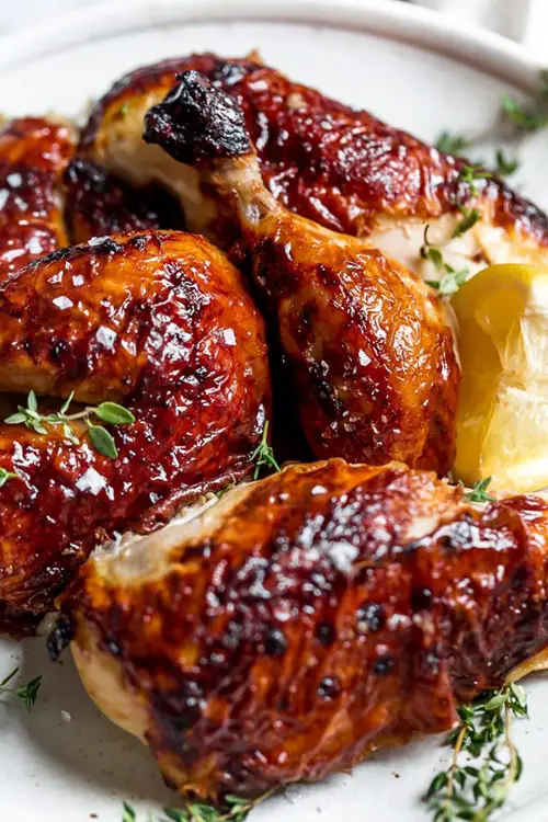 Buttermilk Marinated Air fryer Whole Roasted Chicken