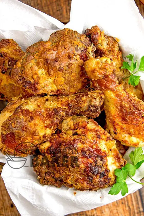 Crispy Low-Fat Air Fryer Chicken