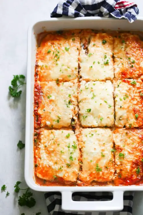 Low-carb Eggplant Lasagna Recipe