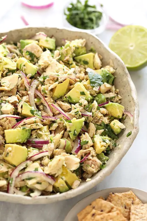 Avocado Tuna Salad