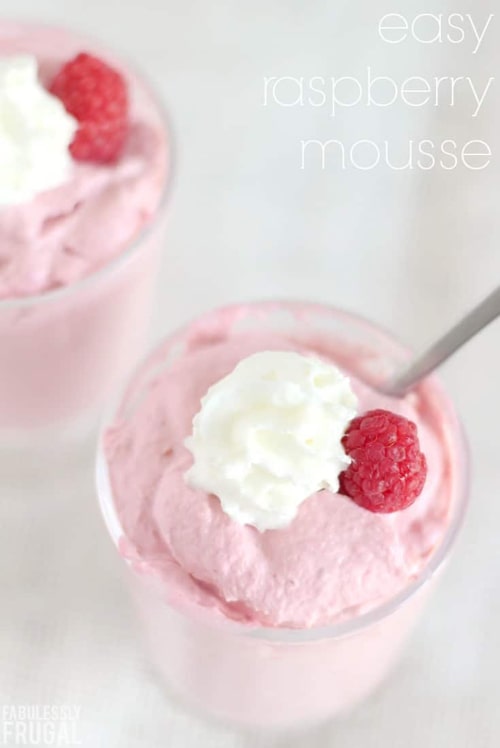 Easy Raspberry Mousse Recipe