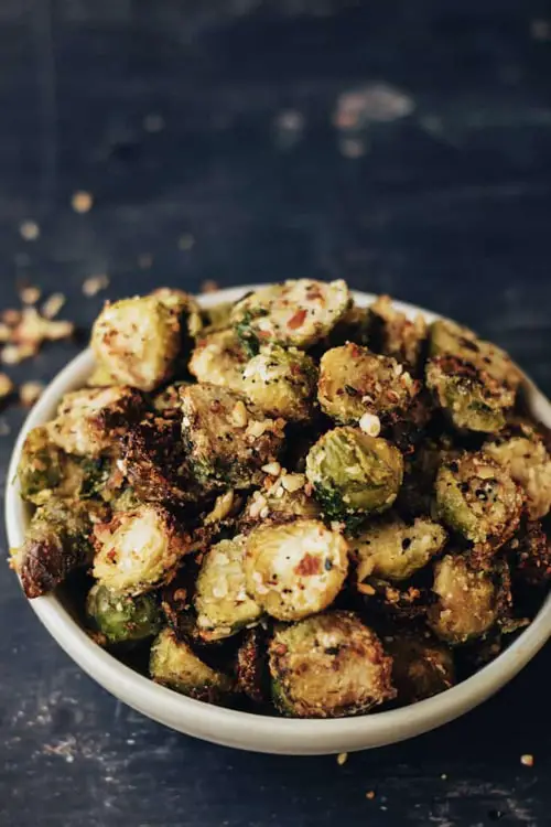 Everything Bagel Seasoned Brussels Sprouts