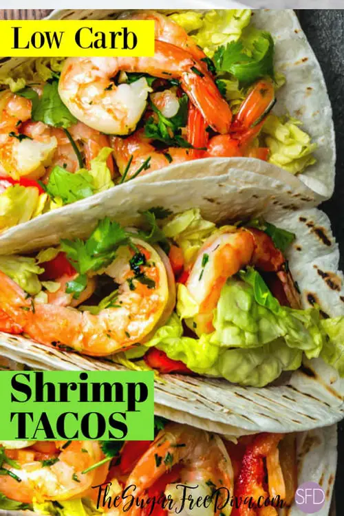 LOW CARB SHRIMP TACOS