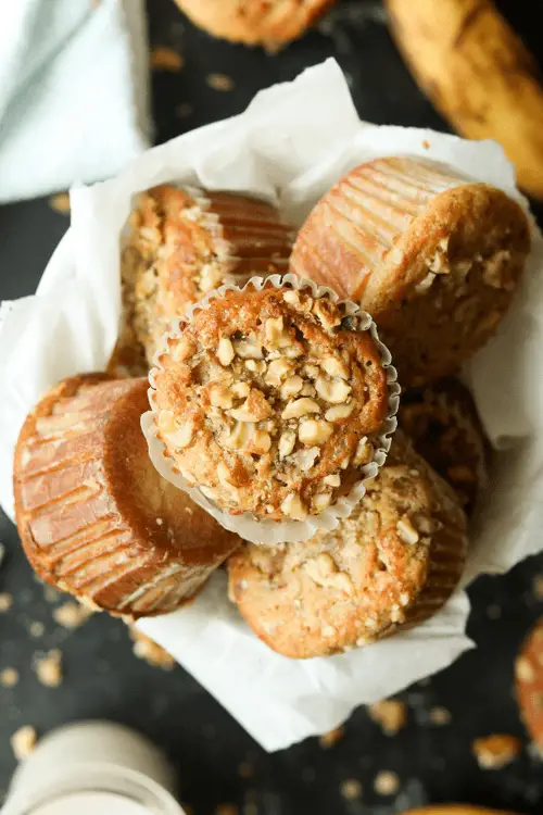 Banana Nut Keto Muffins