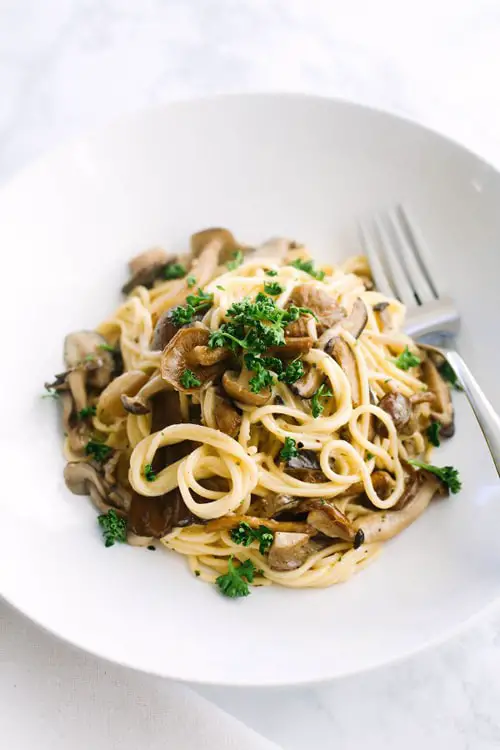 Japanese Mushroom Keto Pasta