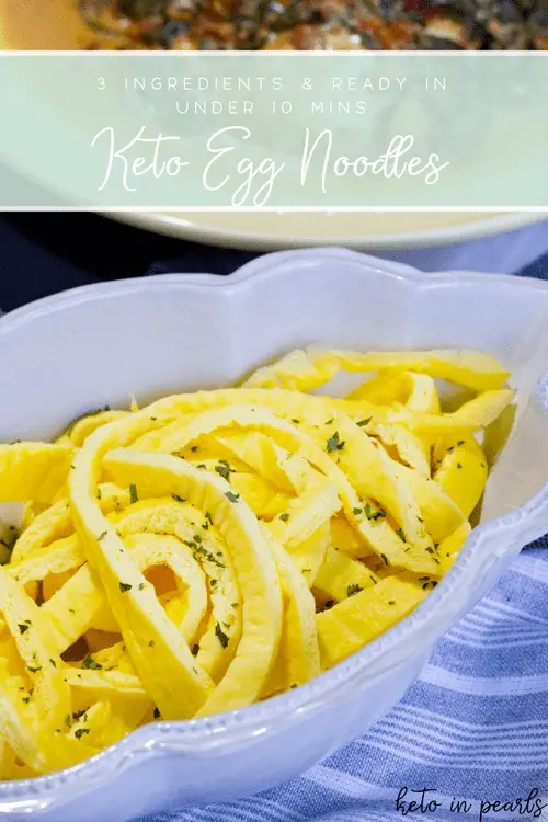 Scrumptious Keto Egg Noodles