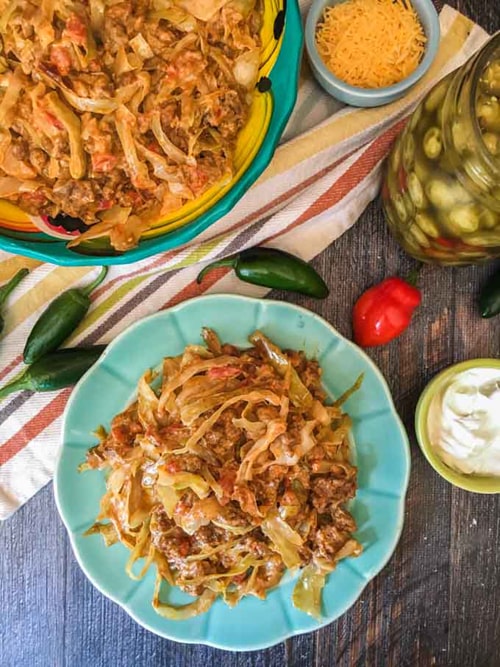 Slow Cooker Low Carb Mexican Casserole