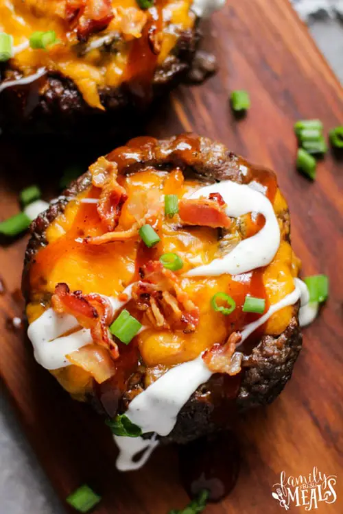 Low Carb Burger Recipes: Fully Loaded Burger Bowls