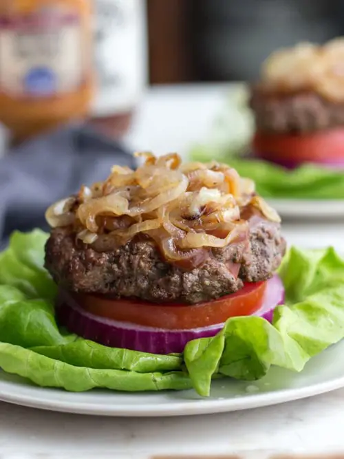 Low Carb Burger Recipes: Low-carb Bunless Burgers