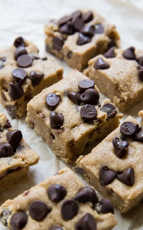 Keto Chocolate Chip Cookie Bars