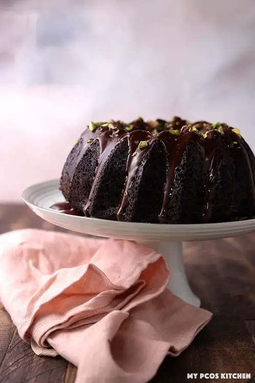 Low Carb Keto Chocolate Zucchini Cake Recipe